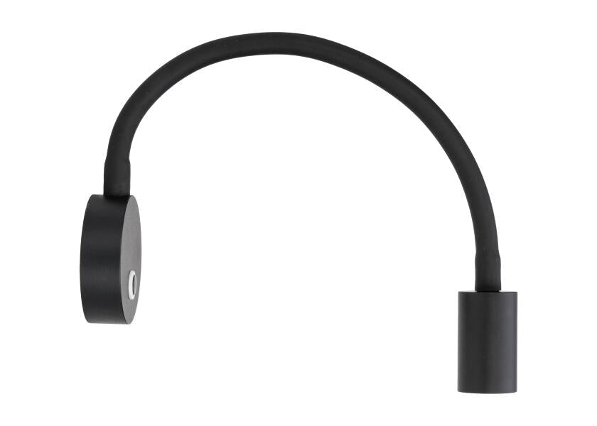 SEATEC LED - læselampe med lysdæmper og USB - C / sort / varm hvid - SejlStrøm