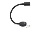 SEATEC LED - læselampe med lysdæmper og USB - C / sort / varm hvid - SejlStrøm