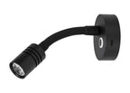 SEATEC LED - læselampe med lysdæmper og USB - C / sort / varm hvid - SejlStrøm