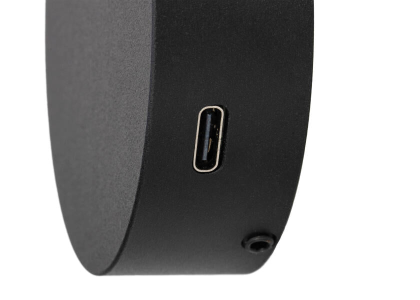 SEATEC LED - læselampe med lysdæmper og USB - C / sort / varm hvid / rød - SejlStrøm