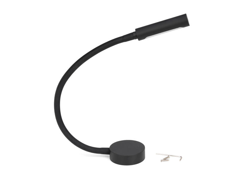 SEATEC LED - læselampe med lysdæmper og USB - C / sort / varm hvid / rød - SejlStrøm