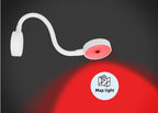 SEATEC LED - læselampe med lysdæmper og USB / hvid - SejlStrøm