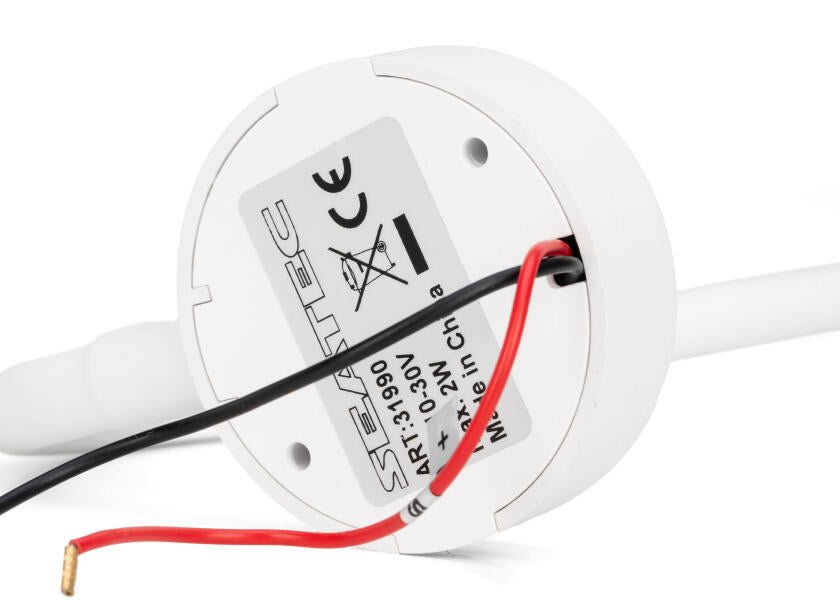 SEATEC LED - læselampe med lysdæmper og USB / hvid - SejlStrøm