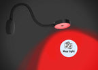SEATEC LED - læselampe med lysdæmper og USB / sort - SejlStrøm