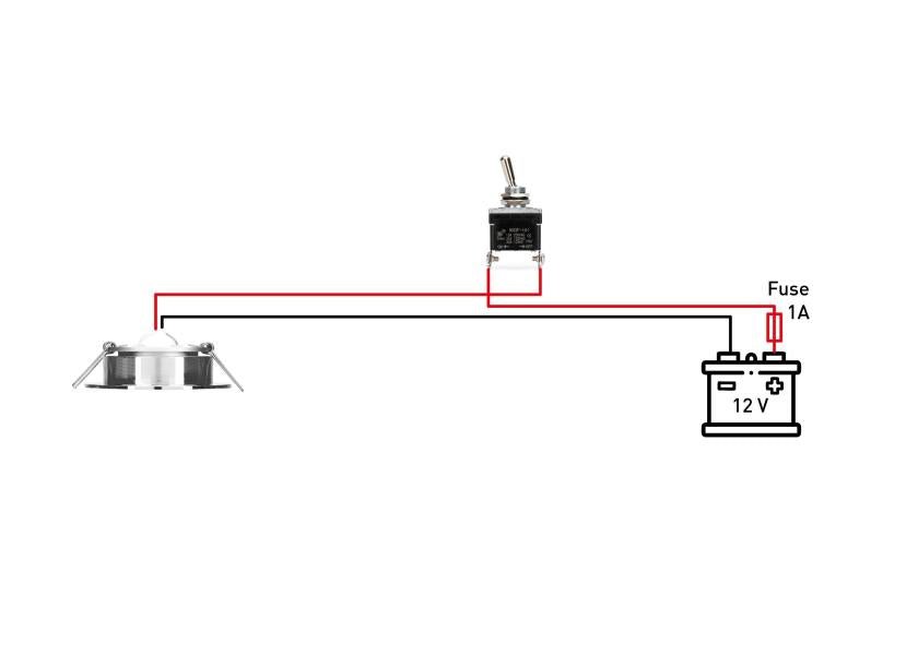 SEATEC LED loftslampe / dæmpbar / forkromet - SejlStrøm