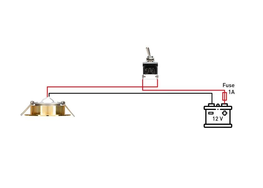 SEATEC LED loftslampe / dæmpbar / guldbelagt - SejlStrøm