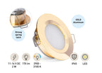 SEATEC LED loftslampe / dæmpbar / guldbelagt - SejlStrøm
