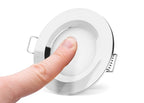 SEATEC LED loftslampe med kontakt / forkromet - SejlStrøm