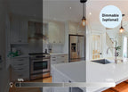 SEATEC LED loftslampe med kontakt / guldbelagt - SejlStrøm