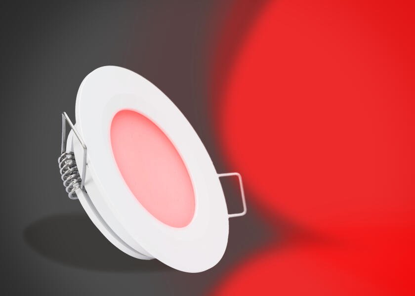 SEATEC LED loftslampe / omskiftelig hvid/rød - SejlStrøm