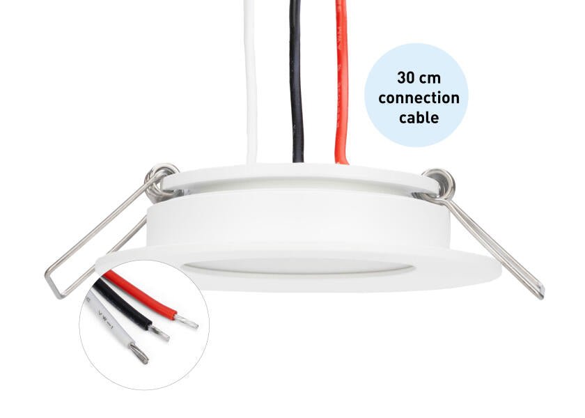 SEATEC LED loftslampe / omskiftelig hvid/rød - SejlStrøm