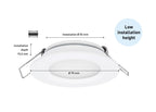 SEATEC LED - panellampe / med berøringsdæmper / hvid - SejlStrøm