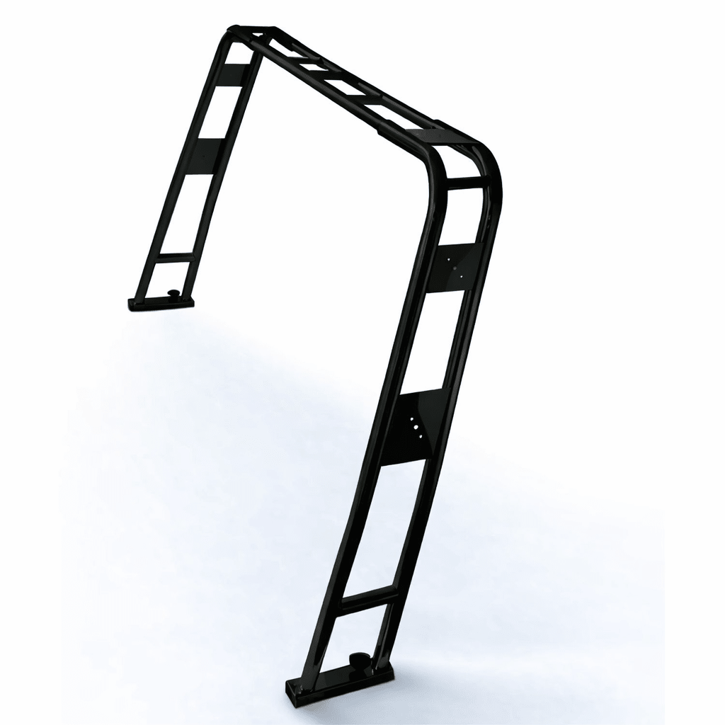 Sort Targabøjle 70° Ø40/32 mm (145–230 cm) - SejlStrøm