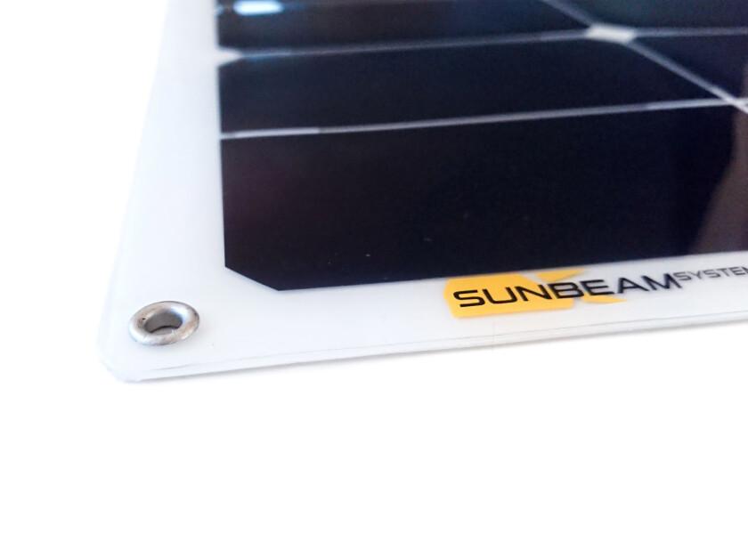 SUNBEAM Nordic 104 – semi - fleksibelt solpanel 104 W (1060 x 540 x 3 mm) - SejlStrøm