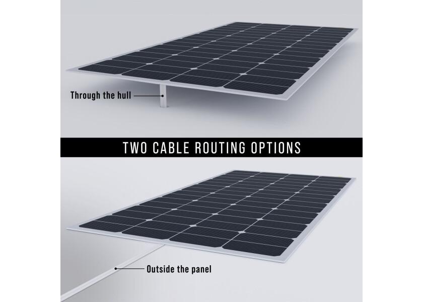 SUNBEAM Tough 111 – semi - fleksibelt solpanel 111 W (1060 x 540 x 3 mm) - SejlStrøm