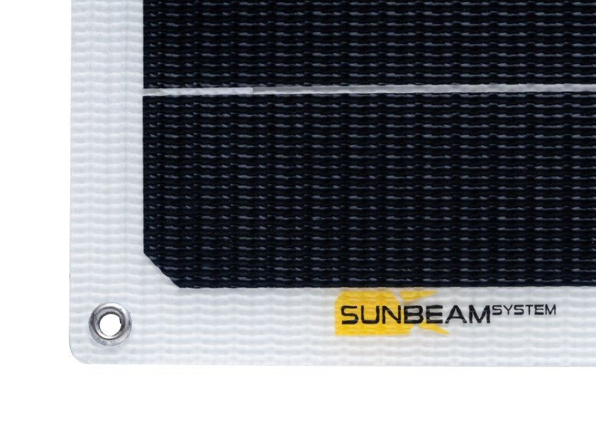 SUNBEAM Tough 37 – semi - fleksibelt solpanel 37 W (535 x 378 x 3 mm) - SejlStrøm