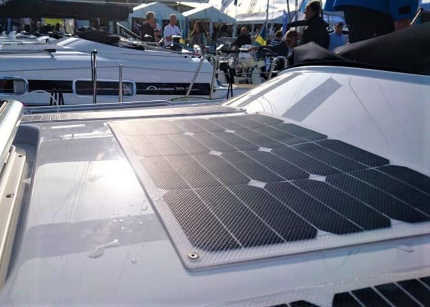 SUNBEAM Tough 37 – semi - fleksibelt solpanel 37 W (535 x 378 x 3 mm) - SejlStrøm