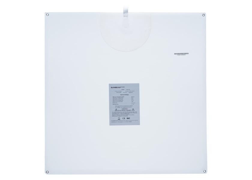 SUNBEAM Tough 55 – semi - fleksibelt solpanel 55 W (540 x 540 x 3 mm) - SejlStrøm