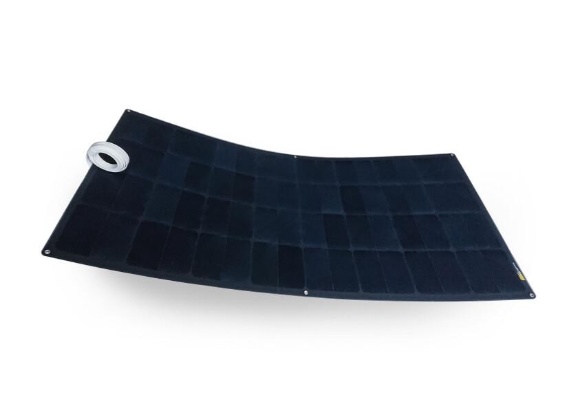 SUNBEAM Tough Black 111 – semi - fleksibelt solpanel 111 W (1060 x 540 x 3 mm) - SejlStrøm