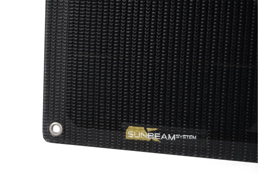 SUNBEAM Tough Black 78 – semi - fleksibelt solpanel 78 W (778 x 540 x 3 mm) - SejlStrøm