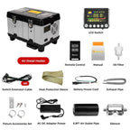 Sunster TB10 8 kW dieselfyr – Toolbox med Bluetooth