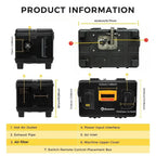 Sunster TB10 8 kW dieselfyr – Toolbox med Bluetooth