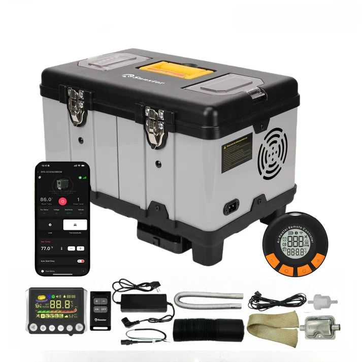 Sunster TB10PRO 8k 12/24V– Bluetooth med CO - alarm - SejlStrøm