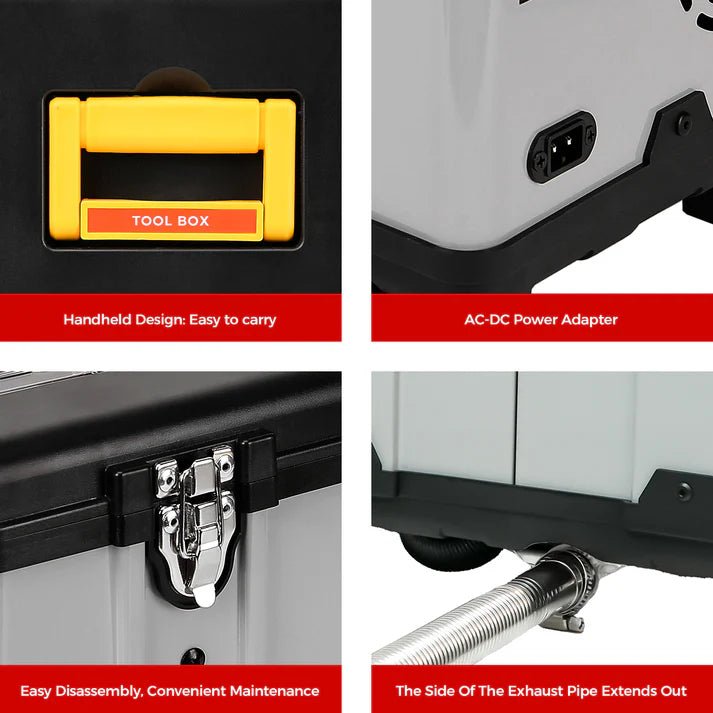Sunster TB10 8 kW dieselfyr – Toolbox med WiFi og Bluetooth