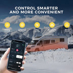 Sunster TB30 8 kW dieselfyr – Toolbox med Bluetooth