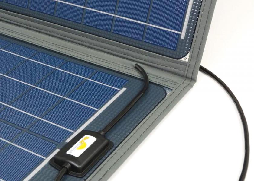 SUNWARE Solcellepanel RX22039 – 90 W – sammenklappeligt / 873 x 826 x 3 mm - SejlStrøm