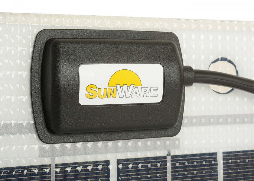 SUNWARE Solcellepanel SW - 20143 – 15 W – semi - fleksibelt solpanel 468 x 243 x 5 mm - SejlStrøm
