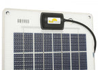 SUNWARE Solcellepanel SW - 20144 – 22 W – semi - fleksibelt solpanel 634 x 273 x 5 mm - SejlStrøm