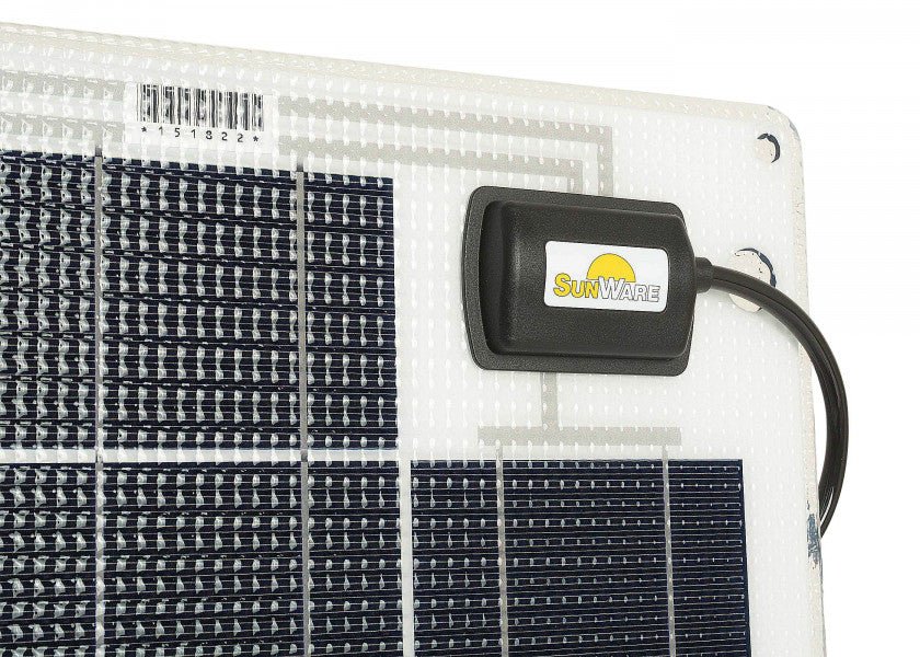 SUNWARE Solcellepanel SW - 20165 – 60 W – semi - fleksibelt solpanel 772 x 481 x 5 mm - SejlStrøm