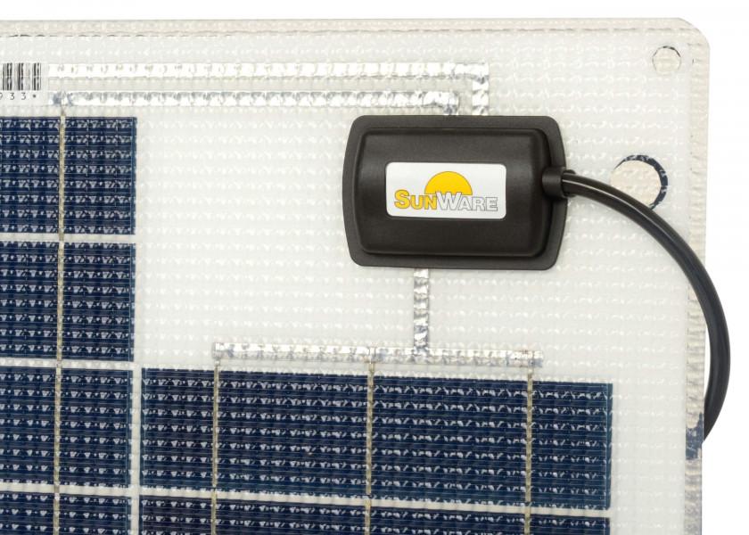 SUNWARE Solcellepanel SW - 20182 – 50 W – semi - fleksibelt solpanel 469 x 689 x 5 mm - SejlStrøm