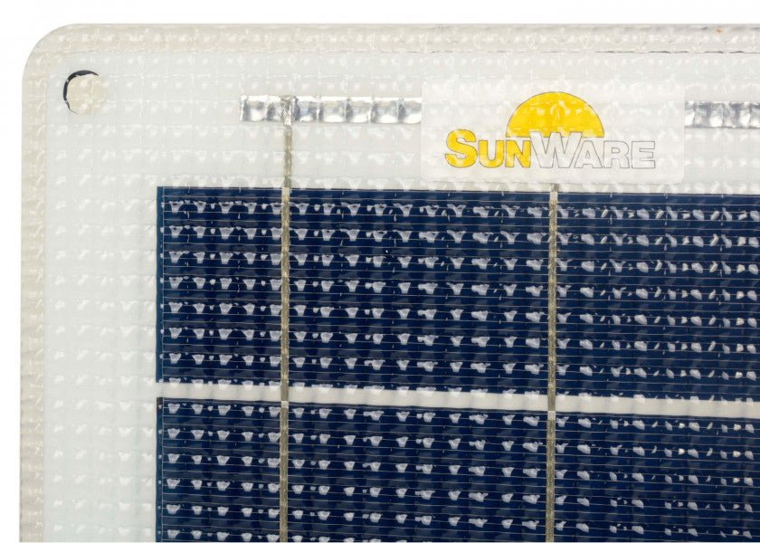 SUNWARE Solcellepanel SW - 20182 – 50 W – semi - fleksibelt solpanel 469 x 689 x 5 mm - SejlStrøm
