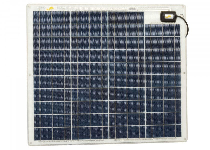 SUNWARE Solcellepanel SW - 20183 – 68 W – semi - fleksibelt solpanel 599 x 689 x 5 mm - SejlStrøm