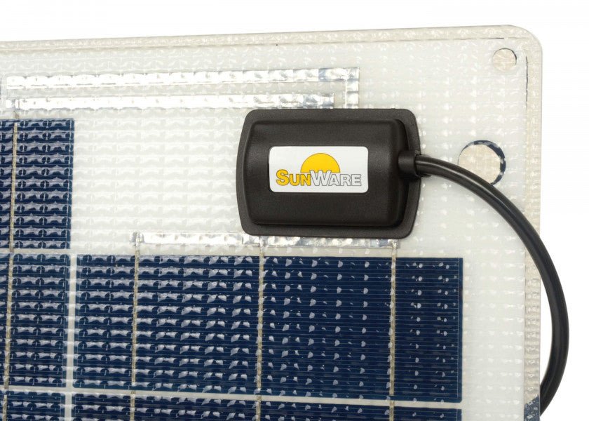 SUNWARE Solcellepanel SW - 20183 – 68 W – semi - fleksibelt solpanel 599 x 689 x 5 mm - SejlStrøm