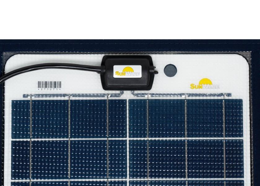 SUNWARE Solcellepanel TX22052 – 120 W – sammenklappeligt / 1106 x 826 x 3 mm - SejlStrøm