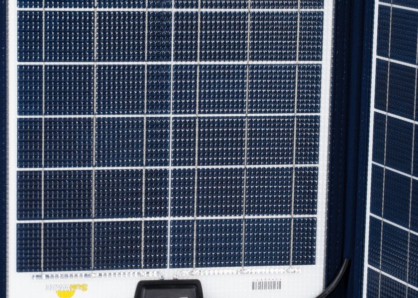 SUNWARE Solcellepanel TX42052 – 240 W – sammenklappeligt / 1164 x 1590 x 3 mm - SejlStrøm