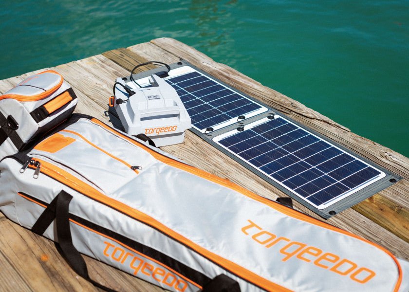 TORQEEDO SUNFOLD 60 solpanel – 60 W – foldbart solpanel 1215 x 376 mm – til elektriske påhængsmotorer - SejlStrøm