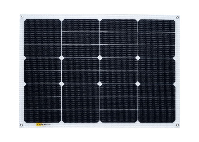 TOUGH 37 W solpanel / FLUSH / 37 W / Semi - fleksibel / 535 x 378 x 3 mm - SejlStrøm