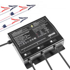 VEVOR IP68 marinebatterilader – 3 banke á 10 A / 12 V – detaljebillede 2