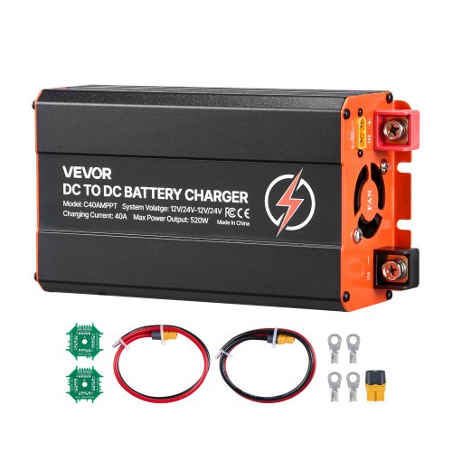 VEVOR DC-DC-lader med MPPT 40 A / 520 W – 12/24 V – detaljebillede 2