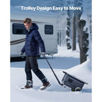 VEVOR dieselvarmer 8 kW 12/24 V – trolley med 5 l tank og Bluetooth – billede 4