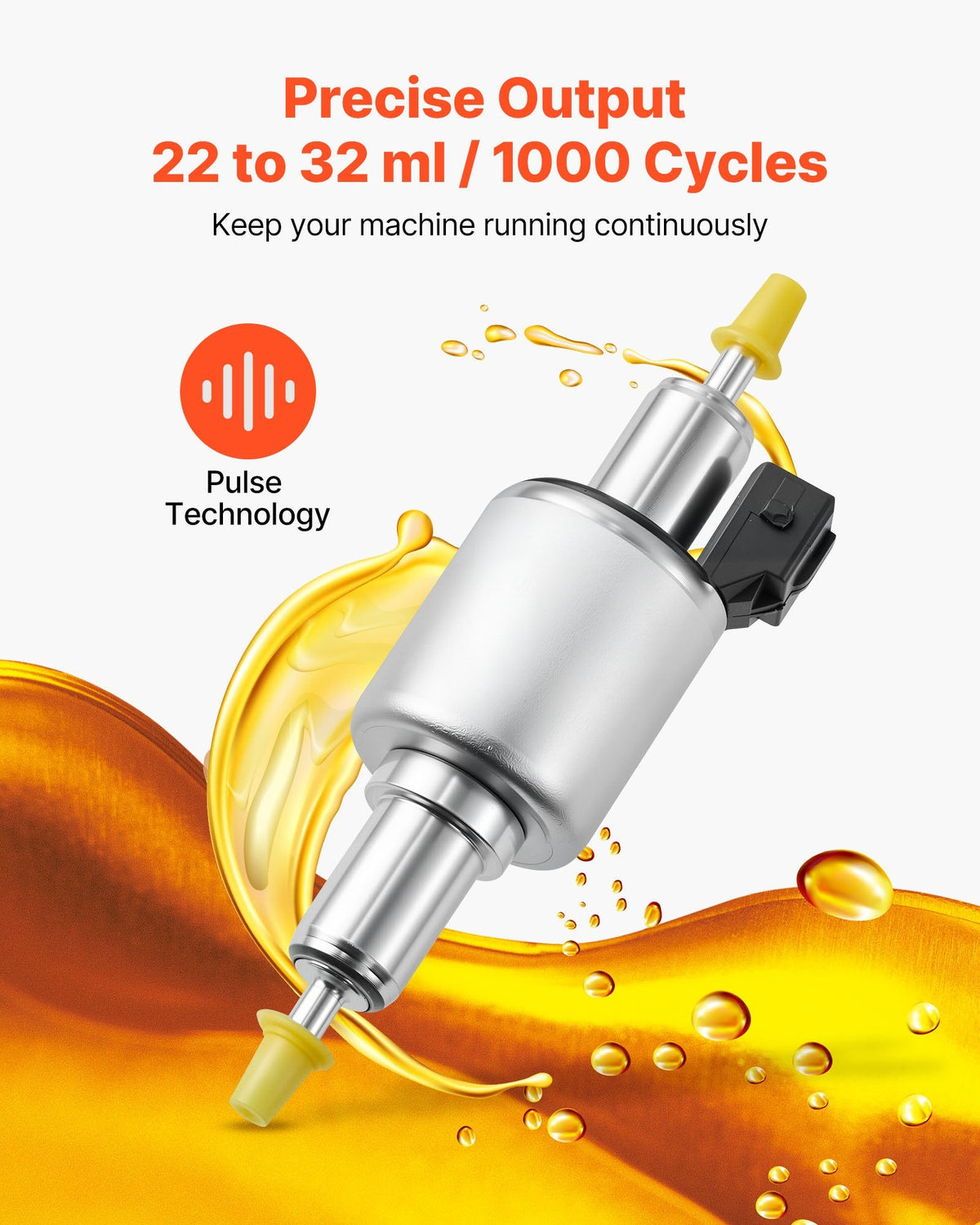 VEVOR doseringspumpe 12/24 V til 2/5/8 kW dieselvarmer – detaljebillede 5