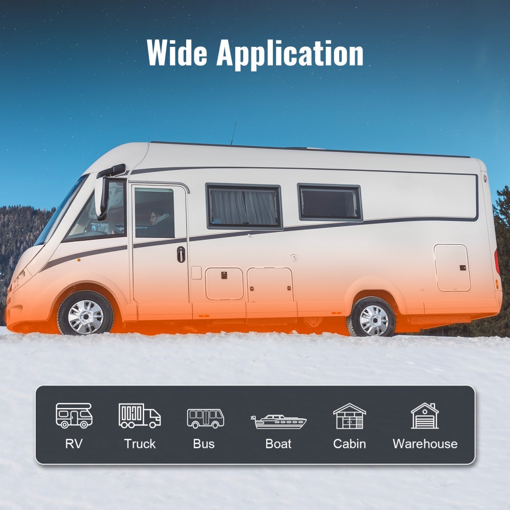 VEVOR dieselvarmer 2 kW 12 V – Bluetooth og højdekompensation – billede 6