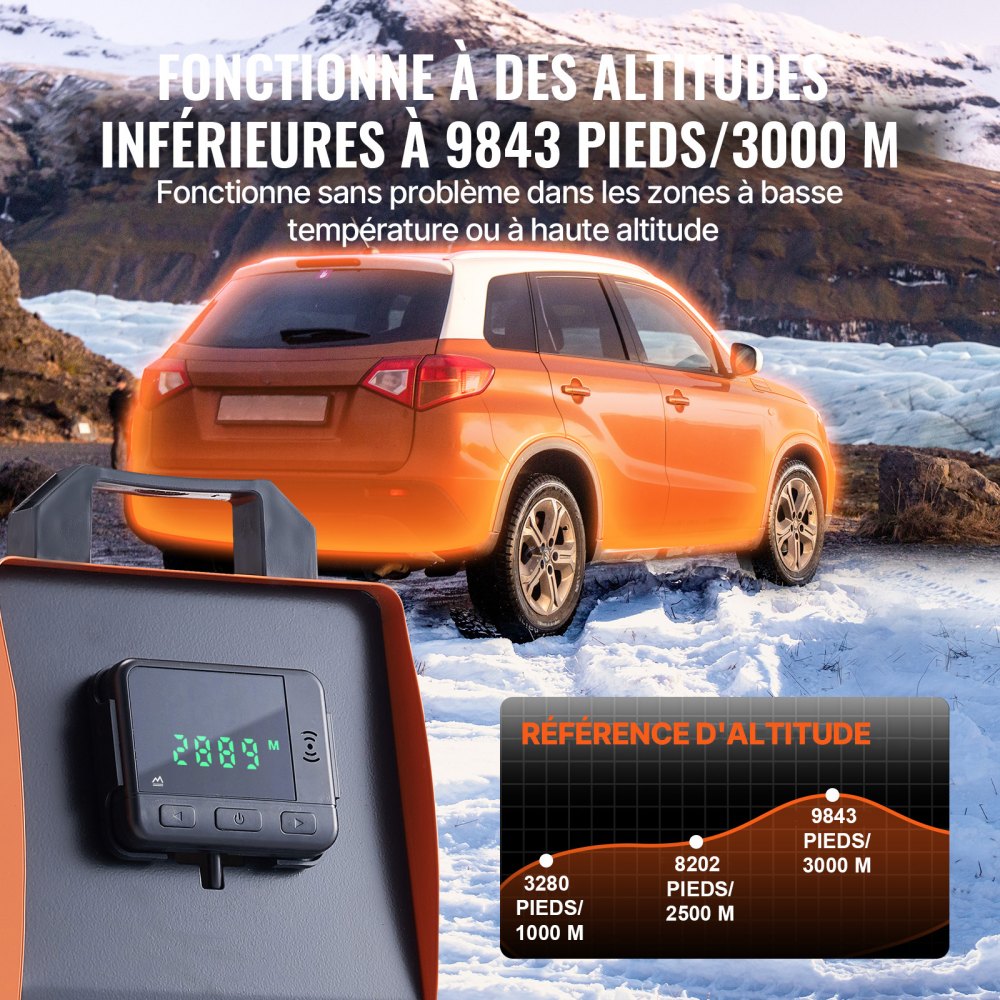 VEVOR dieselvarmer 5 kW 12 V – alt-i-én med LCD og fjernbetjening – billede 4