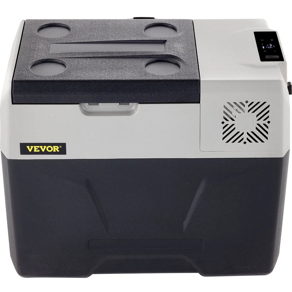 VEVOR 30L Bærbar Kompressor Køleboks 12V / 24V / 230V – Til Bil, Båd & Camping - SejlStrøm