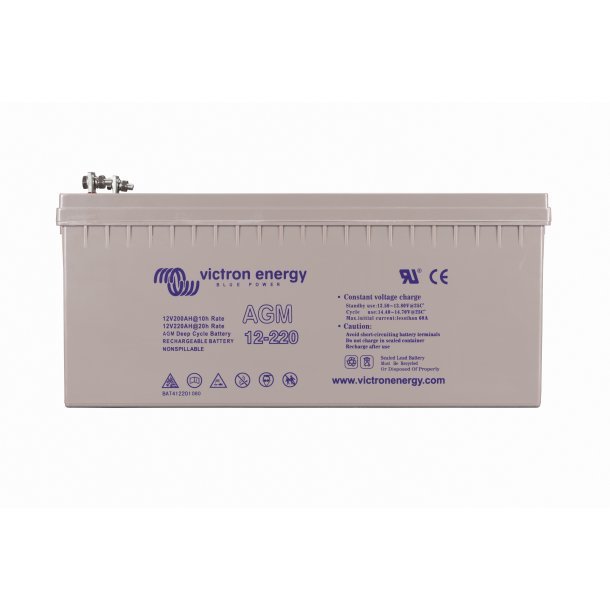 Victron 12V/240Ah AGM Deep Cycle Batteri (M8) - SejlStrøm