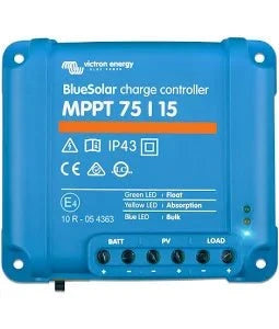 Victron BlueSolar / SmartSolar MPPT 75/15 – Solcelle‑Charge Controller (12/24 V, 15 A) - CamperStrøm